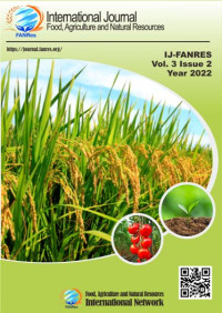 Image of International Journal on Food, Agriculture, and Natural Resources Volume 3 Nomor 2 2022