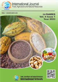 Image of International Journal on Food, Agriculture, and Natural Resources Volume 4 Nomor 1 2023