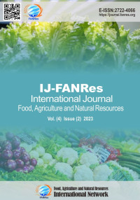 Image of International Journal on Food, Agriculture, and Natural Resources Volume 4 Nomor 2 2023