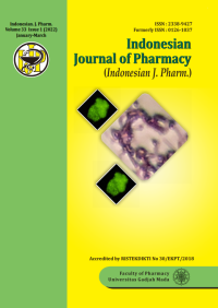 Image of Indonesian Journal of Pharmacy, Volume 33 Issue 1 (2022) January-March