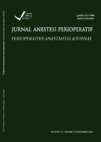 Image of Jurnal Anestesi Perioperatif (Perioperative Anesthesia Journal) Volume 11 Nomor 3 December 2023