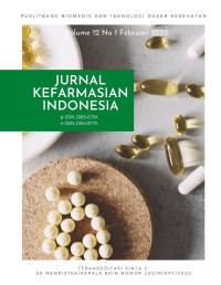 Image of Jurnal Kefarmasian Indonesia Volume 12 No. 1 Tahun 2022
