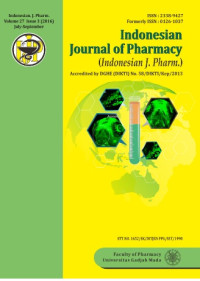 Image of Indonesian Journal of Pharmacy, Volume 27 Issue 3 (2016) July-September