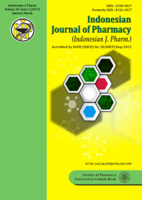 Image of Indonesian Journal of Pharmacy, Volume 28 Issue 1 (2017) January-Macrh