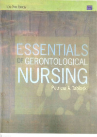 Image of Essentials of Gerontological Nursing.