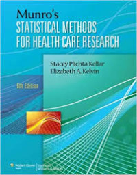 Image of Munro's Stastitical Methods For Health Care Research 6th Edition