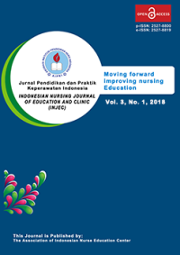Image of Indonesian Nursing Journal of Education and Clinic Volume 3 Nomor 1 Tahun 2018