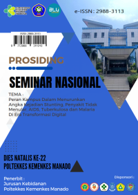 Image of Prosiding Seminar Nasional “Peran Kampus dalam Menurunkan Angka Kejadian Stunting, Penyakit Tidak Menular, AIDS, tuberkulosa dan Malaria di Era Transformasi Digital”