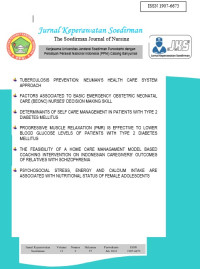 Image of Jurnal Keperawatan Soedirman : The Soedirman Journal of Nursing (SJN, Volume 13, Nomor 2, 2018)