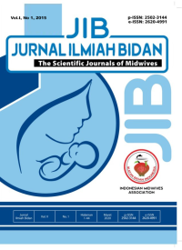Image of JIB: Jurnal Ilmiah Bidan . The Scientific Journals ofMidwife. Vol 1, No.1, 2015