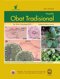 Image of Majalah Obat Tradisional Volume 30 No. 2 Tahun 2025