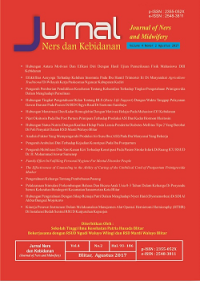 Image of Jurnal Ners dan Kebidanan (Journal of Ners and Midwifery) Volume 10 Issue 2 2023