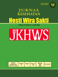 Image of Jurnal Kesehatan Hesti Wira Sakti Volume 10 Nomor 1 Tahun 2022