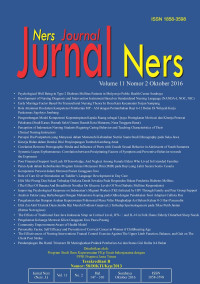 Image of Jurnal Ners Volume 11, Issue 2, Oktober 2016