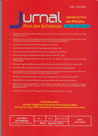 Image of Jurnal Ners dan Kebidanan (Journal of Ners and Midwifery) Volume 2 Issue 2 Agustus 2015