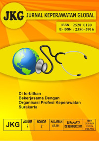 Image of Jurnal Keperawatan Global Volume 2, No 2 Desember 2017