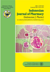 Image of Indonesian Journal of Pharmacy, Volume 32 Issue 1 (2021) January-March
