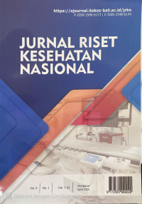 Image of Jurnal Riset Kesehatan Nasional Vol. 9, No. 1 April 2025