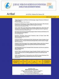 Image of Jurnal Ners dan Kebidanan Indonesia Volume 13 Issue 02 2025