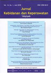 Image of Jurnal Kebidanan dan Keperawatan 'Aisyiyah Vol. 18, No.1, Juni 2022
