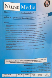 Image of Nurse Media Journal of Nursing (Volume 14 Number 2, August 2024)