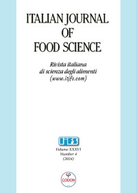 Image of Italian Journal Of Food Science Volume 36 Nomor 4 2024