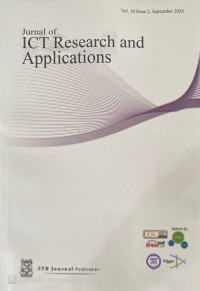 Image of Journal of ICT Research and Applications Volume 18 No. 2 Tahun 2024
