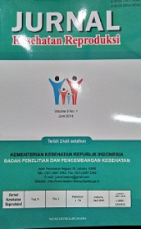 Image of Jurnal Kesehatan Reprodukais. vol.9, N0.1, Juni 2018