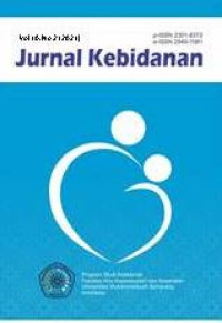 Image of Jurnal Kebidanan  Universitas Muhammadiyah Semarang Volume 10 Nomor 2 2021