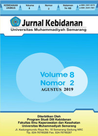 Image of Jurnal Kebidanan Universitas Muhammadiyah Semarang Volume 8 Nomor 2 2019