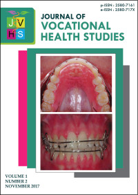 Image of Journal of Vocational Health Studies Volume 1 Number 2 November 2017