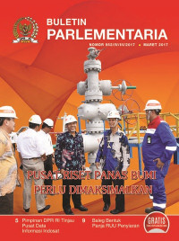 Image of Buletin Parlementaria Nomor 952/IV/III/2017, Maret 2017