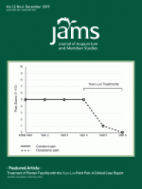 Image of Journal of Acupuncture & Meridian Studies Volume 12 Issue 6 Tahun 2019