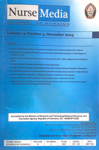 Image of Nurse Media Journal of Nursing (Volume 14 Number 3, December 2024)