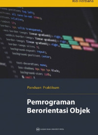 Image of Panduan Pratikum Pemrograman Berorientasi Objek