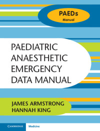 Image of Paediatric Anaesthetic Emergency Data Manual