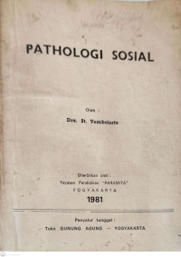 Image of Pathologi Sosial