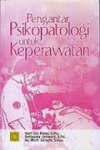 Image of Pengantar Psikopatologi untuk Keperawatan. eds 1