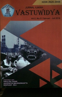 Image of Jurnal Ilmiah Vastuwidya Vol. 2, No.01 Februari-Juli 2019