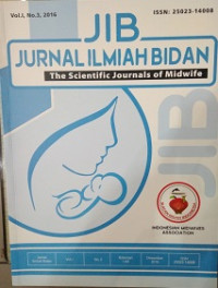 Image of JIB Jurnal Ilmiah Bidan The Scientific Journals of Midwife Vol. I, No. 3, 2016