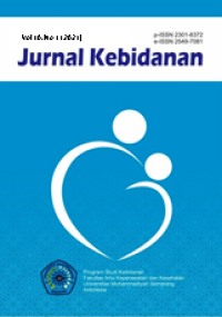Image of Jurnal Kebidanan  Universitas Muhammadiyah Semarang Volume 10 Nomor 1 2021