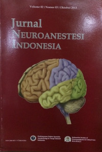 Image of Jurnal Neuroanestesi Indonesia Volume 02, Nomor 03, Oktober 2013