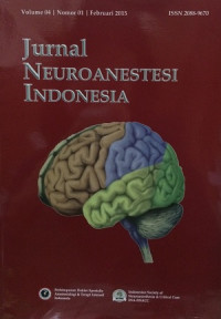Image of Jurnal Neuroanestesi Indonesia Volume 04, Nomor 01, Februari 2015