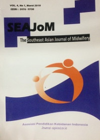 Image of SEAJoM : The Southeast Asian Journal of Midwifery Volume 4, Nomor 1, Maret 2018