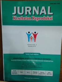 Image of Jurnal Kesehatan Reproduksi Volume 6 No. 2 Agustus 2015