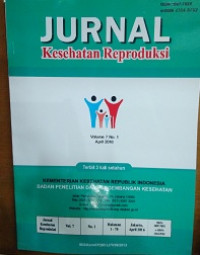 Image of Jurnal Kesehatan Reproduksi Volume 7 No. 1 April 2016