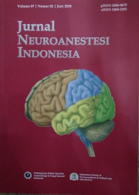 Image of Jurnal Neuroanestesi Indonesia Volume 07 Nomor 02 Juni 2018