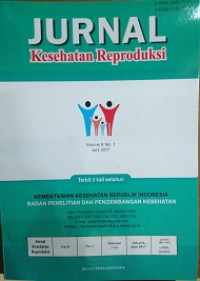 Image of Jurnal Kesehatan Reproduksi Volume 8 No. 1 Juni 2017