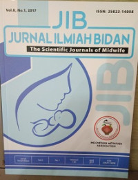 Image of JIB Jurnal Ilmiah Bidan The Scientific Journals of Midwife Vol. II, No. 1, 2017
