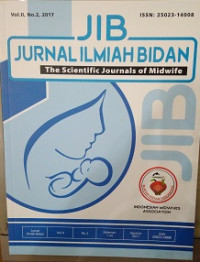 Image of JIB Jurnal Ilmiah Bidan The Scientific Journals of Midwife Vol. II, No. 2, 2017